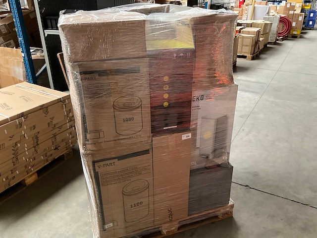 Palletdeal diverse prullenbakken van o.a eko/v-part - afbeelding 7 van  13
