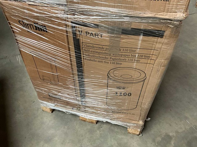 Palletdeal diverse prullenbakken van o.a eko/v-part - afbeelding 10 van  13