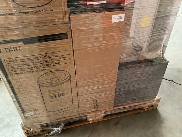 Palletdeal diverse prullenbakken van o.a eko/v-part - afbeelding 12 van  13