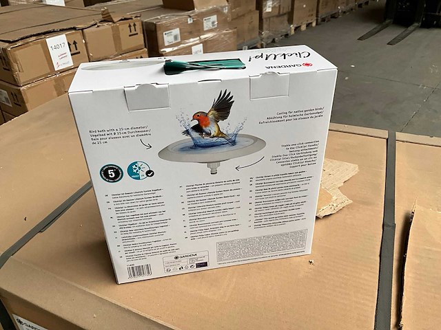 Palletdeal gardena clickup vogelbad (72x) - afbeelding 4 van  5