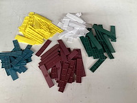 Palletdeal glasblokjes/vulplaatjes 1,2,3,4 en 5 mm (40000x)