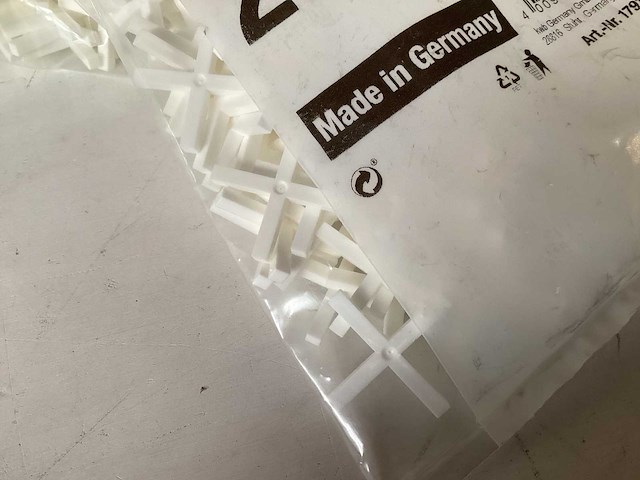 Palletdeal kwb tegelkruisje 3 mm, wit (363x) - afbeelding 3 van  4