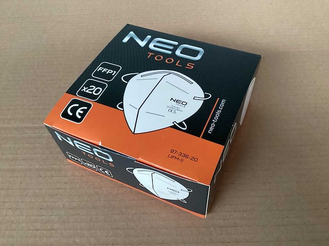 Palletdeal neo tools stofmaskers ffp1 (620x) - afbeelding 1 van  3