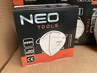 Palletdeal neo tools stofmaskers ffp1, doosje 20 stuks (990x) - afbeelding 2 van  5
