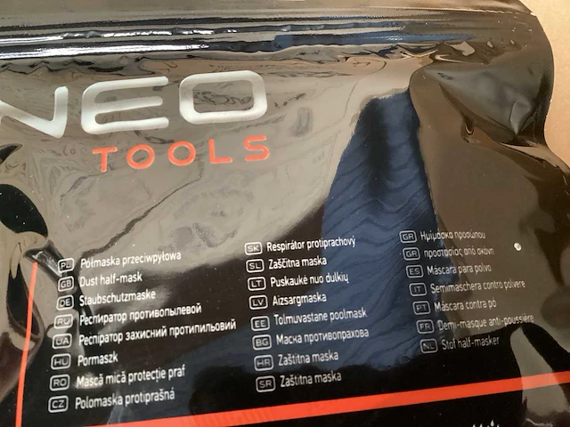 Palletdeal neo tools stofmaskers ffp2, blister 5 stuks (2304x) - afbeelding 4 van  7