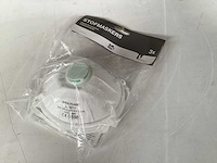 Palletdeal stofmasker met ventiel, 3 pack (432x) - afbeelding 1 van  3