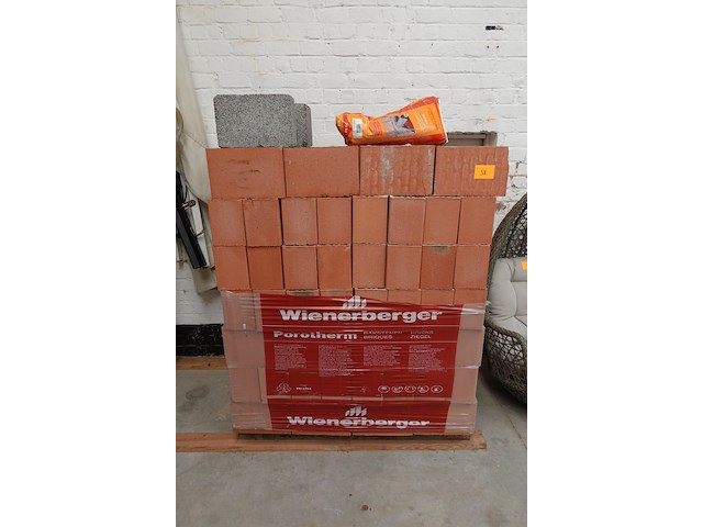 Pallete wienerberger snelbouwstenen - afbeelding 1 van  7