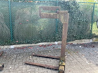 Pallethaak - zwaar model - verstelbaar - afbeelding 1 van  4