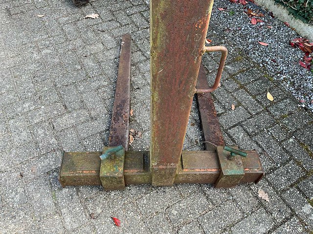 Pallethaak - zwaar model - verstelbaar - afbeelding 2 van  4