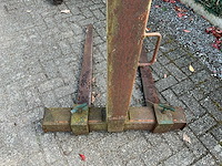 Pallethaak - zwaar model - verstelbaar - afbeelding 2 van  4