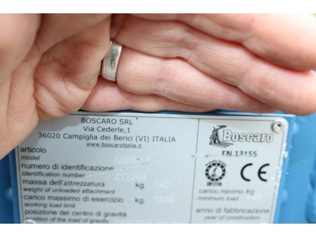 Pallethaak boscaro mbr-15 1,5ton - afbeelding 5 van  5