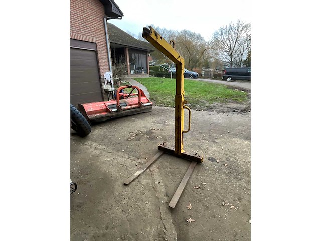 Pallethaak voor kraan - afbeelding 2 van  2