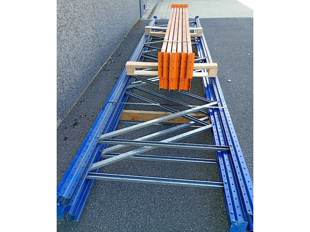 Palletrek 3 ladders 5000mm - 12 liggers 2600mm - afbeelding 2 van  3
