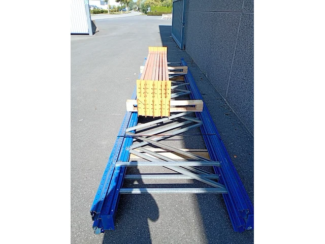 Palletrek 3 ladders 5000mm - 16 liggers 2600mm - afbeelding 3 van  3