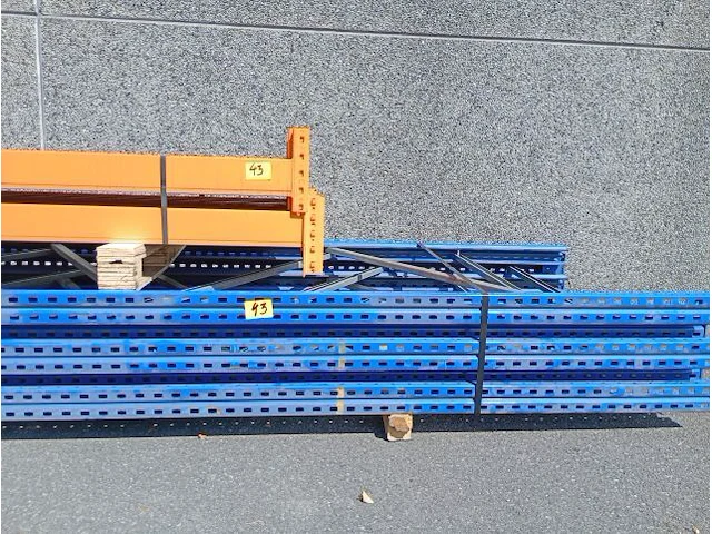 Palletrek 5 ladders 5000mm - 24 liggers 2600mm - afbeelding 2 van  3