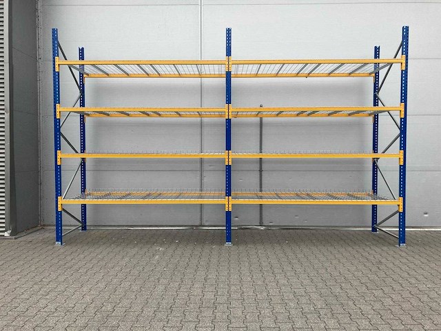 Palletstelling jungheinrich 3x16 met inlegroosters - afbeelding 1 van  1