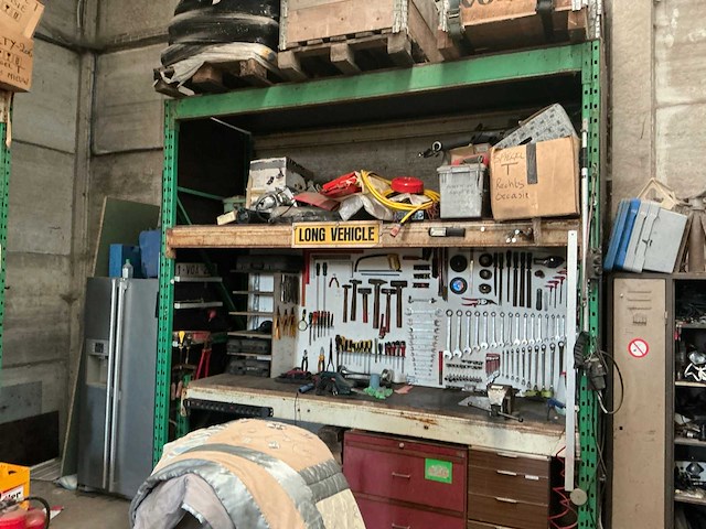 Palletstelling met werkbank - afbeelding 2 van  5