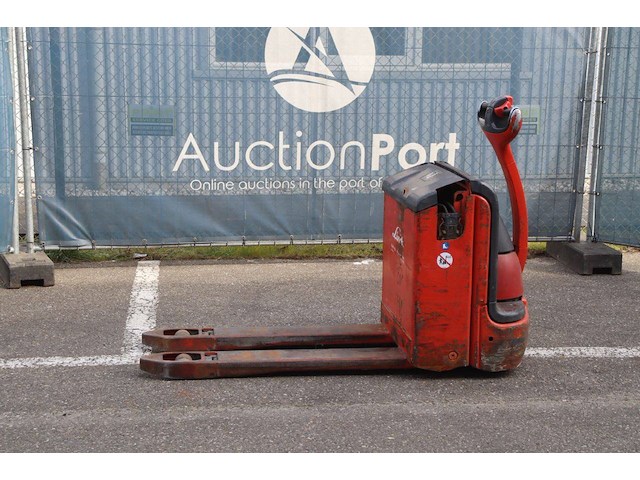 Pallettruck linde t16 elektrisch 1600kg 2006 - afbeelding 1 van  1