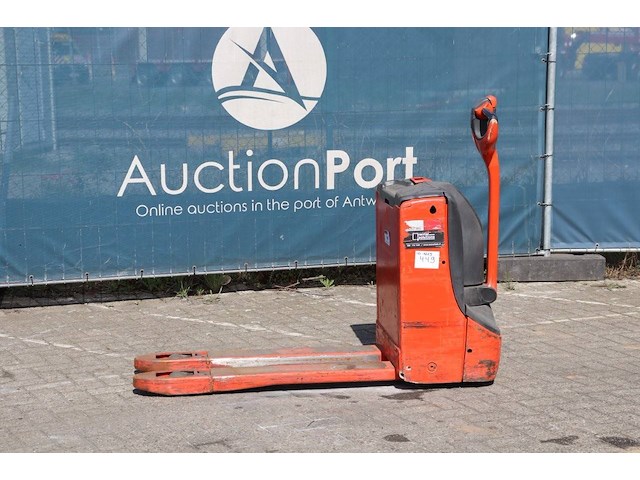 Pallettruck linde t16 elektrisch 1600kg 2012 - afbeelding 1 van  1