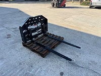 Palletvorken 1.5m - nieuw - side shift/vorkenversteller - afbeelding 8 van  14