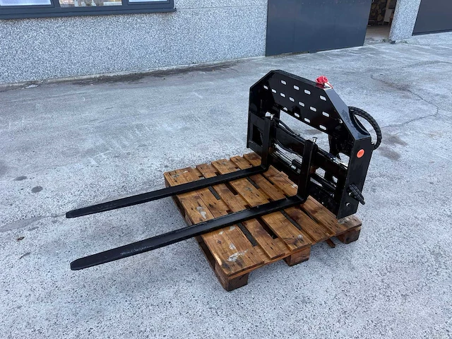 Palletvorken 1.5m - nieuw - side shift/vorkenversteller - afbeelding 1 van  14