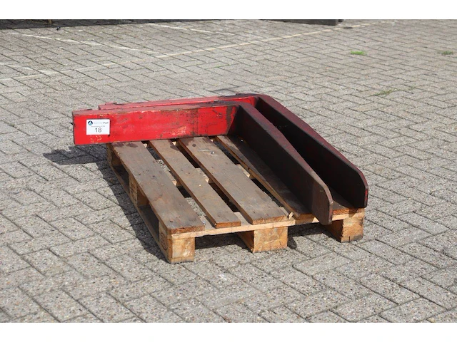 Palletvorken voor heftruck - afbeelding 1 van  1