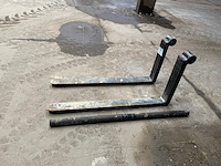 Palletvorken voor jcb - afbeelding 1 van  4