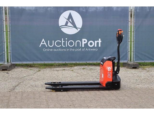Palletwagen heli dc15 elektrisch 1500kg 2024 nieuw - afbeelding 1 van  1