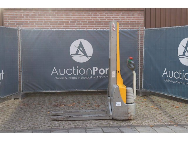 Palletwagen jungheinrich emc 10 elektrisch 1000kg 2002 - afbeelding 1 van  1