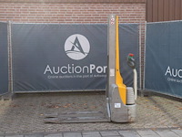 Palletwagen jungheinrich emc 10 elektrisch 1000kg 2002 - afbeelding 1 van  1