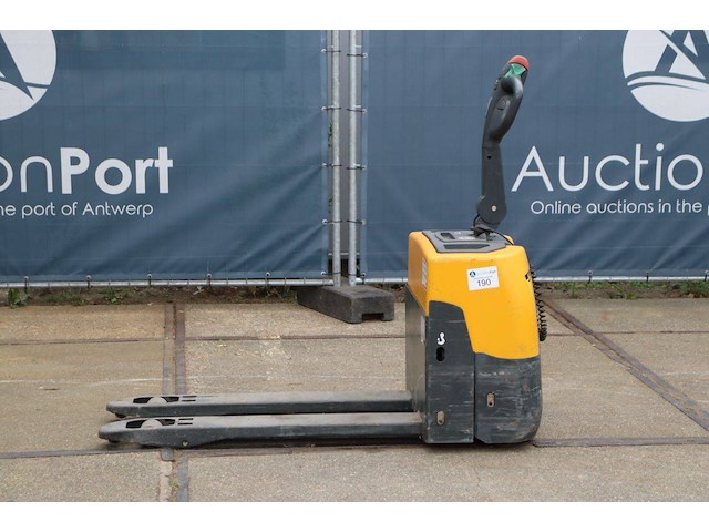 Palletwagen jungheinrich eme 114 elektrisch 1400kg 2011 - afbeelding 1 van  1