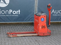 Palletwagen linde t16 elektrisch 1600kg 2011 - afbeelding 1 van  1