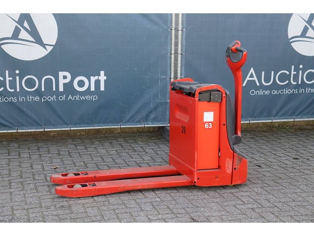 Palletwagen linde t16 elektrisch 1600kg 2017 - afbeelding 1 van  1