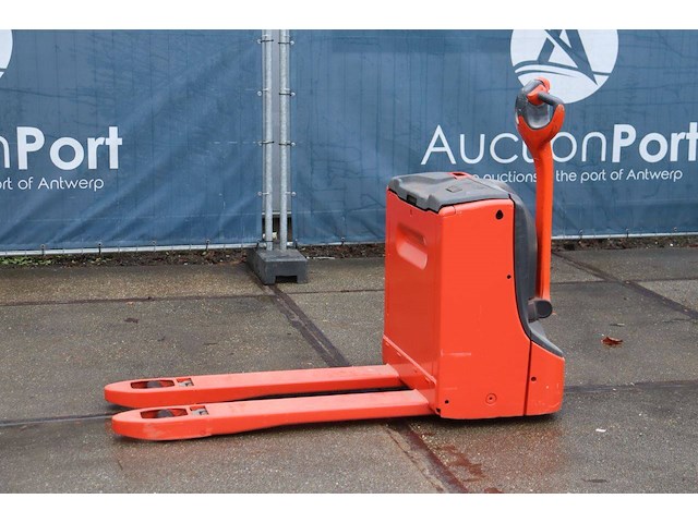 Palletwagen linde t16 elektrisch 1600kg 2017 - afbeelding 1 van  1