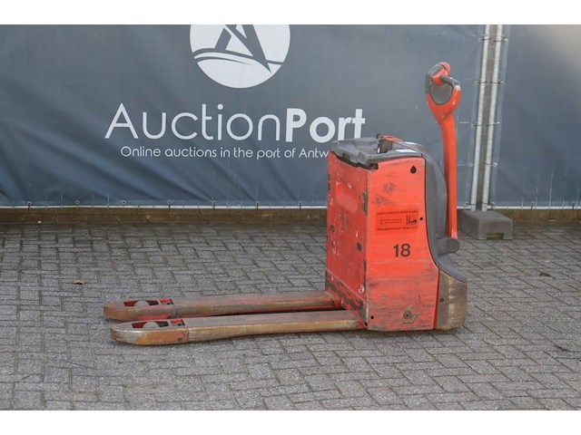 Palletwagen linde t16 elektrisch 1600kg - afbeelding 1 van  1