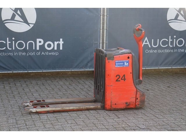 Palletwagen linde t16l elektrisch 1600kg 2018 - afbeelding 1 van  1