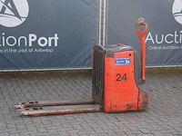 Palletwagen linde t16l elektrisch 1600kg 2018 - afbeelding 1 van  1