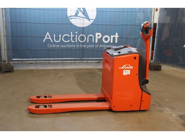 Palletwagen linde t18 elektrisch 1800kg 2018 - afbeelding 1 van  1
