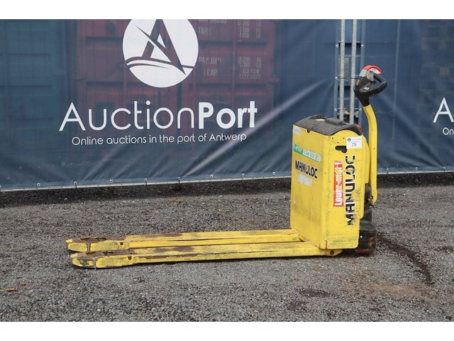 Palletwagen manuloc p1.8 ac elektrisch 1800kg 2013 - afbeelding 1 van  1