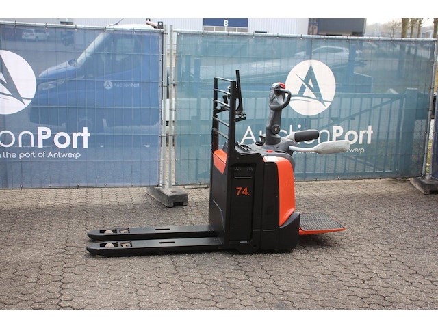 Palletwagen toyota lpe200 elektrisch 2000kg 2018 - afbeelding 1 van  1