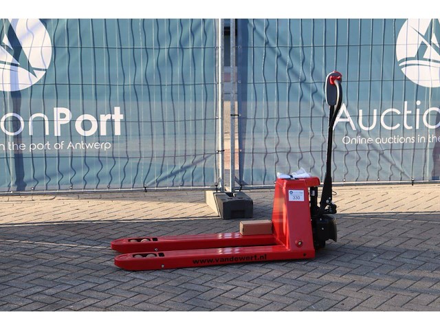 Palletwagen weldon wpe2000 elektrisch 2000kg 2025 nieuw - afbeelding 1 van  1