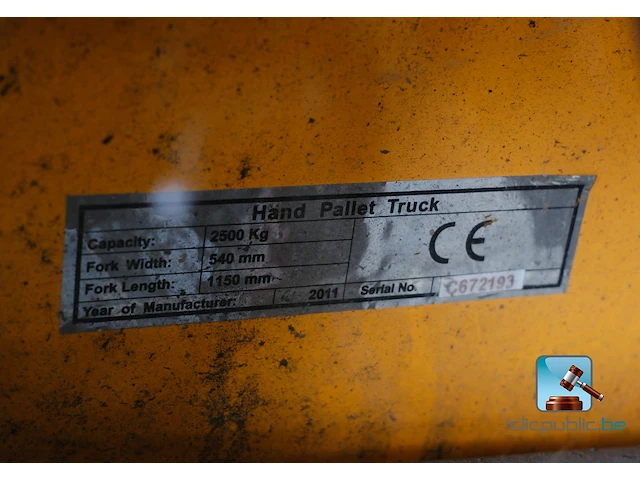 Palletwagen - afbeelding 5 van  5