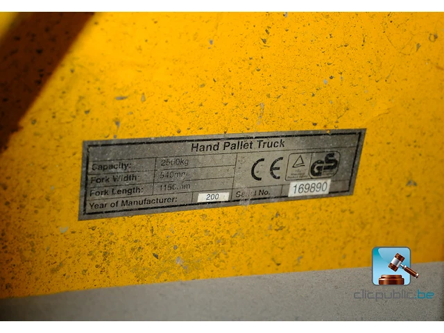 Palletwagen - afbeelding 7 van  8
