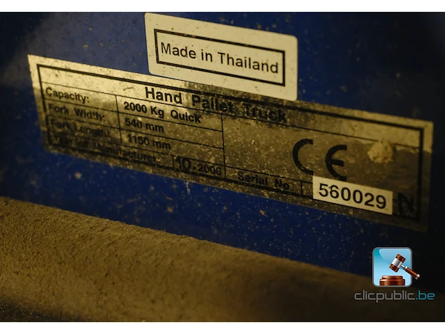 Palletwagen - afbeelding 7 van  8