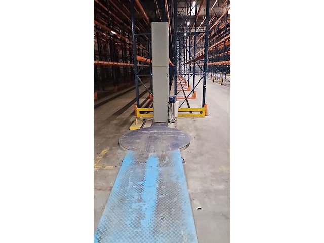 Palletwikkelaar met oprijplatform - afbeelding 1 van  5