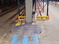 Palletwikkelaar met oprijramp