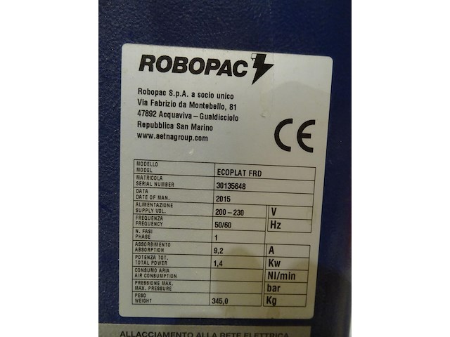 Palletwikkelaar robopac - afbeelding 6 van  6
