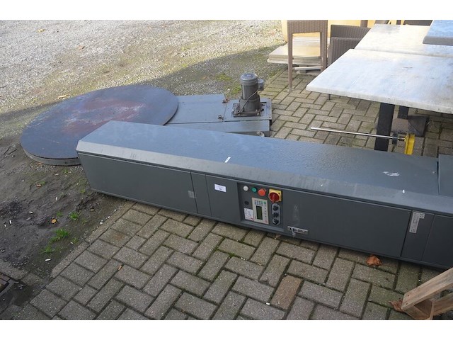 Palletwikkelmachine techno brabant, serienummer e084305, bouwjaar 2008 - afbeelding 2 van  8