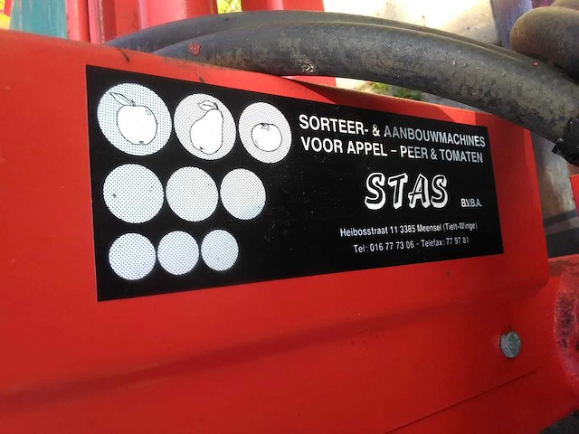 Pallox appel-peer en tomaat sorteermachine - afbeelding 5 van  5