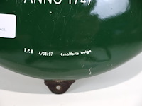 Palm emaille bord - afbeelding 4 van  5